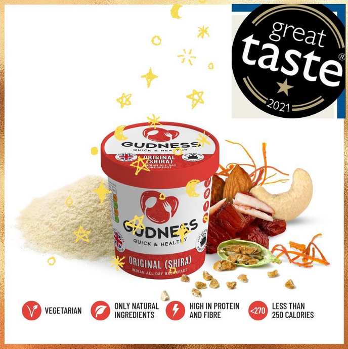 Shira (Original) from Gudness Foods receives Great Taste 2021 Award