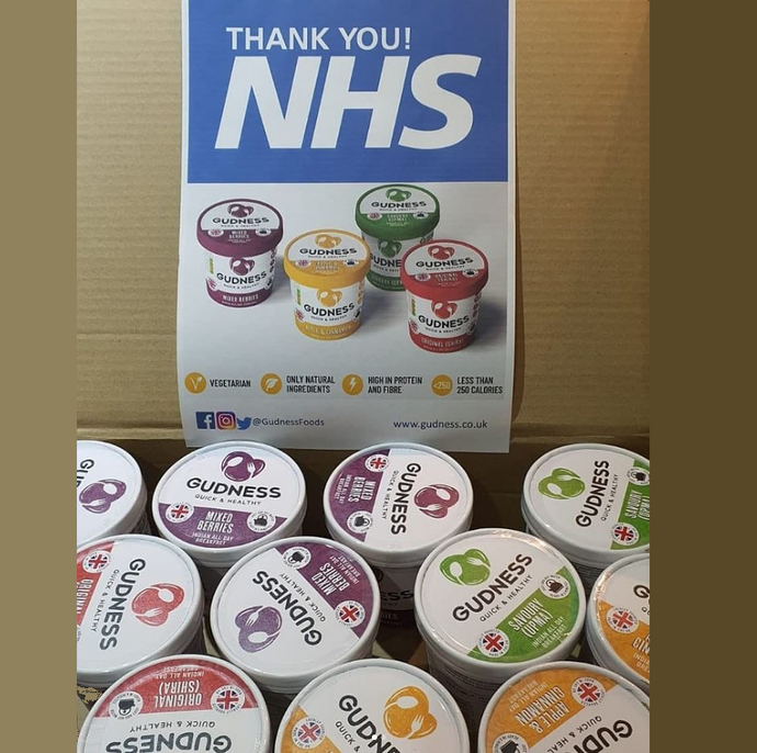 Gudness Foods in the Community - Thanking our NHS heroes