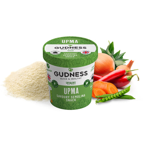 Gudness Upma - Savoury Breakfast/snack (x 8 Pots)